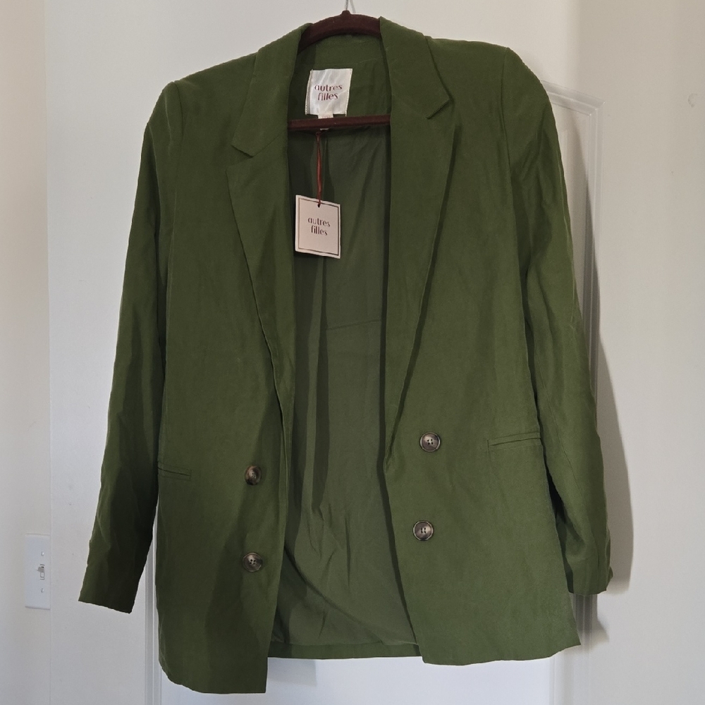 A New Day Forest Green Women's Blazer